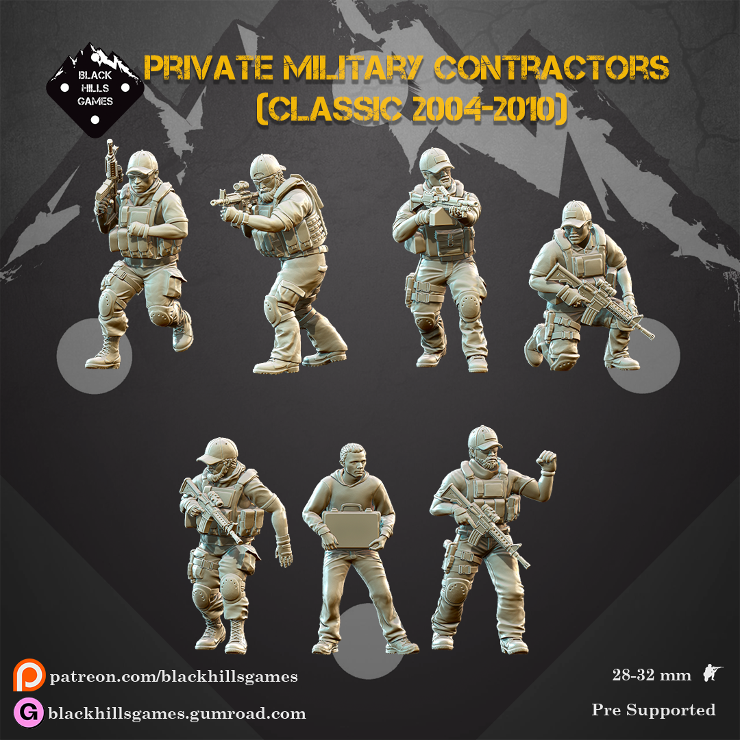 Black Hills Games - Private Military Contractors (Classic 2004-2010)